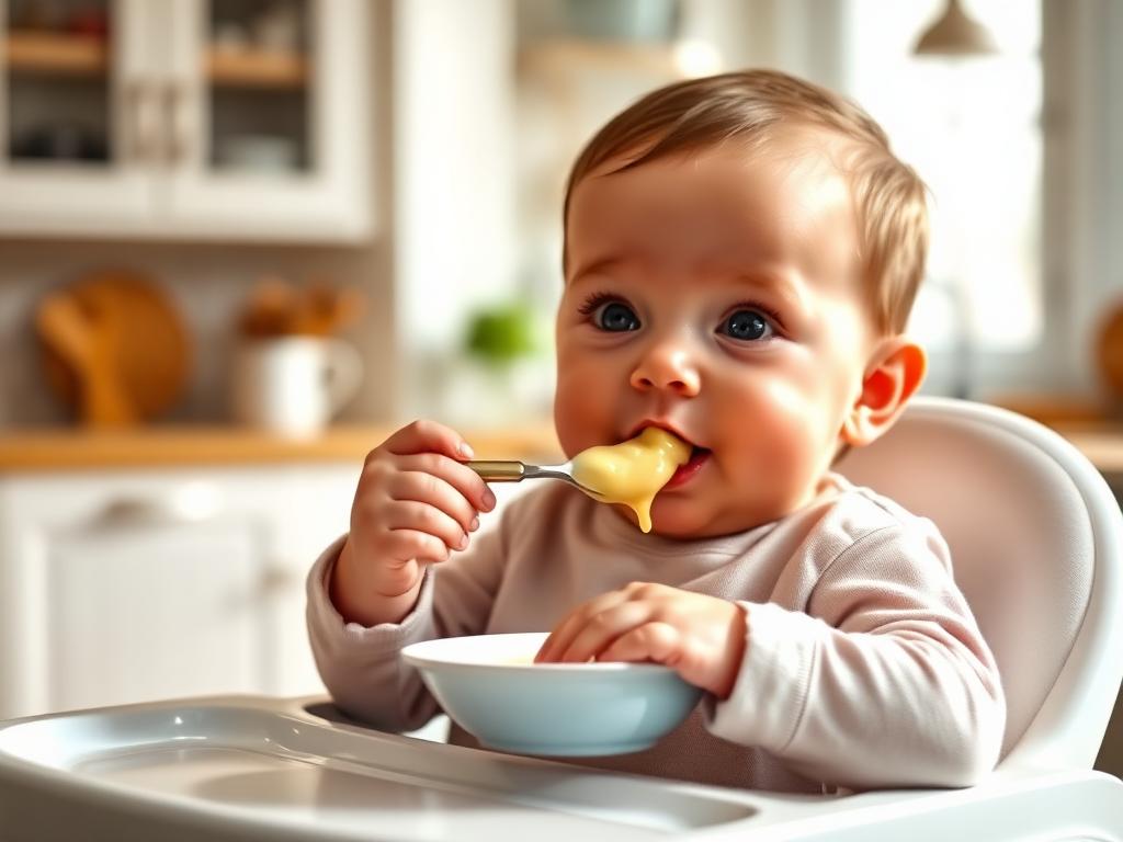 Mia — First burp