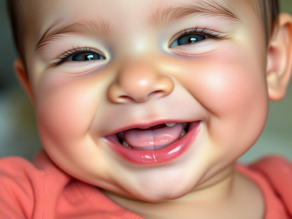 Noah — First tooth